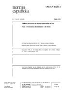 UNE-EN 10249-2:1996 (19.6.1996)