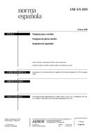 UNE-EN 1035:1999 (15.3.1999)