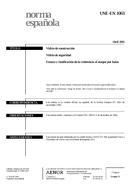 UNE-EN 1063:2001 (6.4.2001)