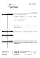 UNE-EN 1074-1:2001 (29.3.2001)