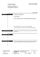 UNE-EN 1096-4:2005 (13.10.2005)
