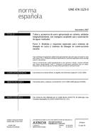 UNE-EN 1123-3:2007 (14.11.2007)