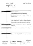 UNE-EN 12014-4:2006 (12.4.2006)
