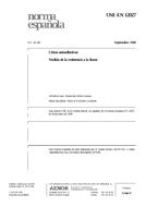 UNE-EN 12027:1996 (24.9.1996)