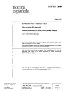 UNE-EN 12049:1997 (21.3.1997)