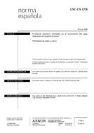 UNE-EN 1208:2006 (1.3.2006)