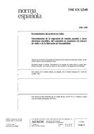 UNE-EN 12149:1998 (22.7.1998)