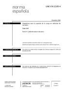 UNE-EN 12195-4:2004 (3.12.2004)