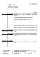 UNE-EN 12253:2005 (12.1.2005)