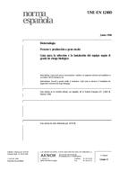 UNE-EN 12460:1998 (30.6.1998)