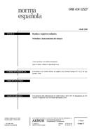 UNE-EN 12527:1999 (28.4.1999)