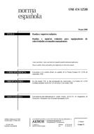 UNE-EN 12530:1999 (31.5.1999)