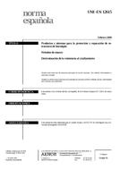 UNE-EN 12615:2000 (28.2.2000)