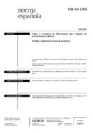 UNE-EN 12763:2001 (19.4.2001)