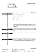 UNE-EN 13123-1:2001 (14.9.2001)