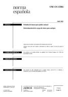 UNE-EN 13364:2002 (30.4.2002)