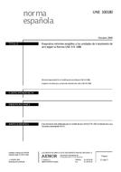 UNE 100180:2004 (8.10.2004)