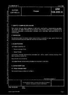 UNE 104205:1985 (15.6.1985)