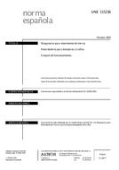 UNE 115236:2003 (31.10.2003)