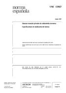UNE 133927:1997 (18.6.1997)