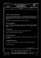 UNE 15211:1985 (15.3.1985)