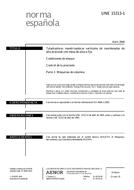 UNE 15313-1:2004 (16.4.2004)