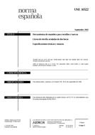 UNE 16522:2002 (26.9.2002)