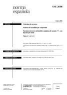 UNE 26496:2001 (17.1.2001)