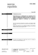 UNE 26501:2003 (28.3.2003)