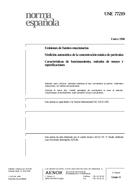 UNE 77219:1998 (31.1.1998)