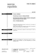 UNE-EN 13628-2:2003 (25.4.2003)