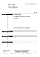 UNE-EN 1374:2001+A1:2010 (14.7.2010)