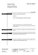 UNE-EN 13920-1:2003 (31.10.2003)