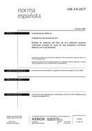 UNE-EN 14277:2007 (31.10.2007)