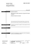 UNE-EN 14371:2005 (9.2.2005)