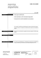 UNE-EN 14449:2006 (28.6.2006)