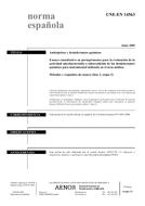 UNE-EN 14563:2009 (24.6.2009)
