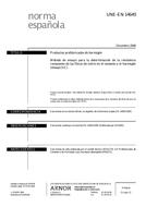 UNE-EN 14649:2006 (20.12.2006)