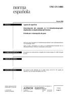 UNE-EN 14881:2006 (8.3.2006)