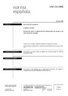 UNE-EN 14892:2006 (22.3.2006)