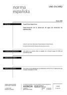 UNE-EN 14952:2006 (31.5.2006)