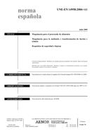 UNE-EN 14958:2006+A1:2009 (29.7.2009)