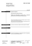 UNE-EN 15168:2007 (18.4.2007)