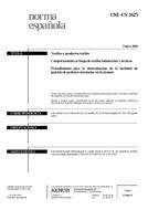 UNE-EN 1625:2000 (26.1.2000)
