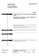 UNE-EN 1778:2000 (29.4.2000)