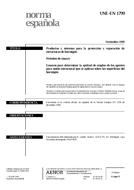 UNE-EN 1799:1999 (19.11.1999)