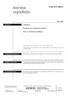 UNE-EN 1856-1:2010 (26.5.2010)