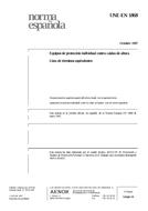 UNE-EN 1868:1997 (8.10.1997)