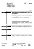 UNE-EN 1946-5:2001 (30.4.2001)