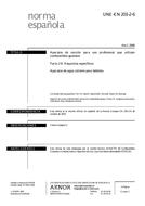 UNE-EN 203-2-6:2006 (26.4.2006)